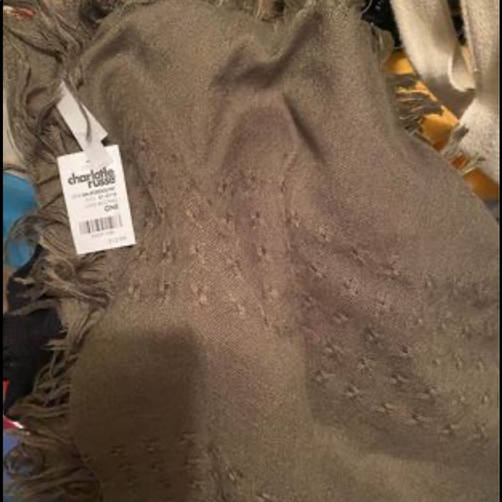 Bag of different types of scarves